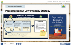 Module interactive resource