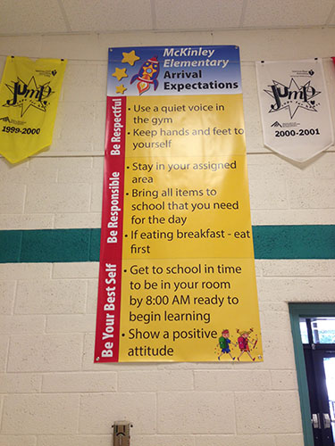 McKinley Elementary Arrival Expectations