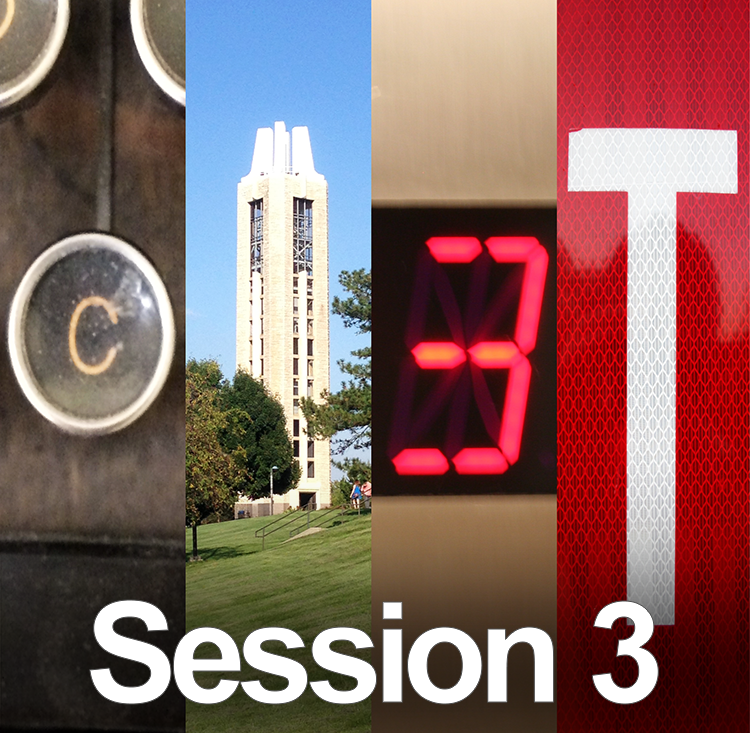 Session 3 chapter companion eBook to the Ci3T interactive eBook showing Ci3T spelled out in found objects