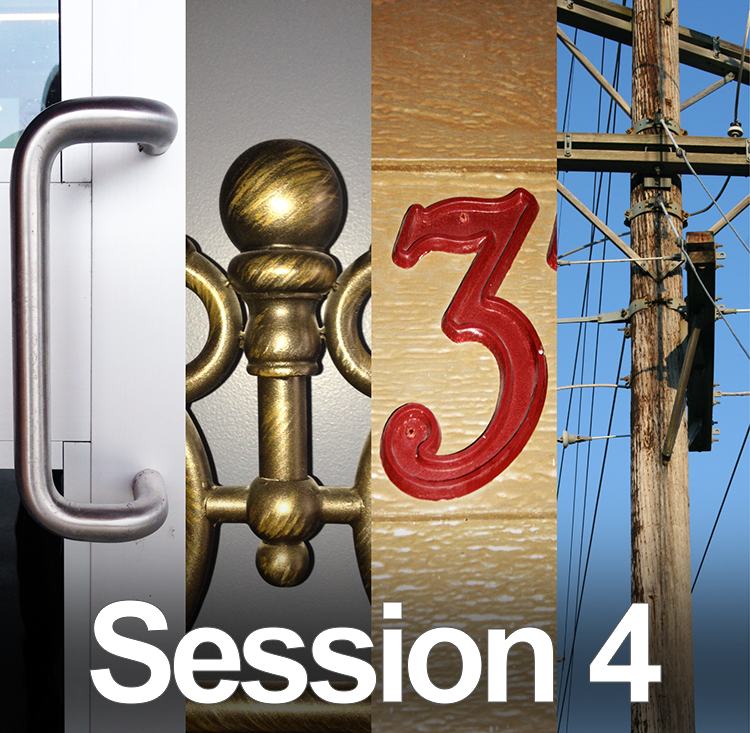 Session 4 chapter companion eBook to the Ci3T interactive eBook showing Ci3T spelled out in found objects
