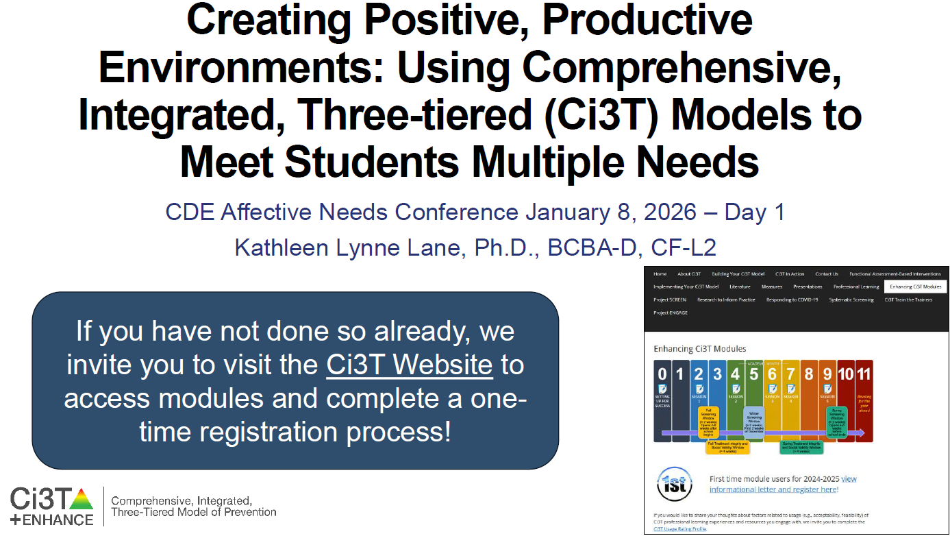 CDE Affective Conference Day 1